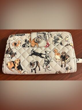 Vera Bradley Dog Wallet  8" x 5" Best In show?